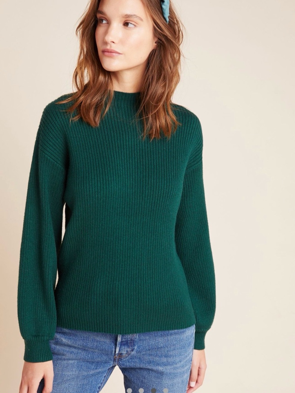 Anthropologie | Sydney Balloon Sleeved Sweater
